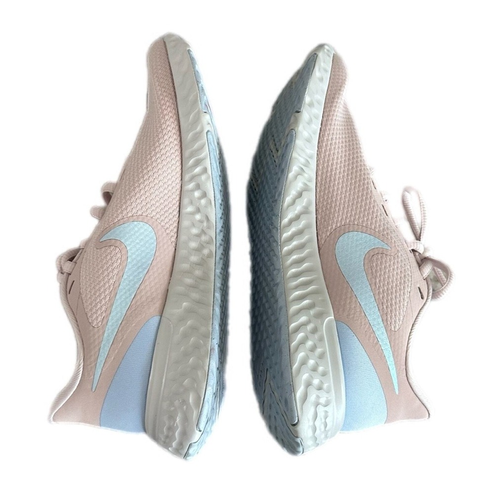 Nike Women's Revolution 5 Barely Rose Hydrogen Blue Shoes- size 7 - Picture 3 of 7